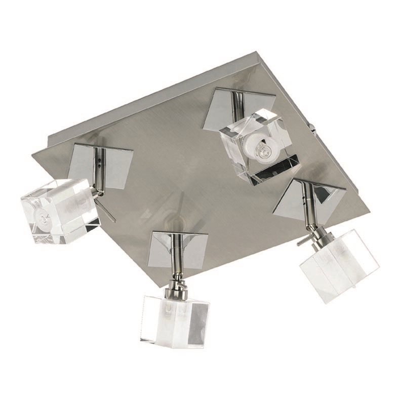 LUXERA 1567 - Lampa spot ICE 4xG9/4W/230V